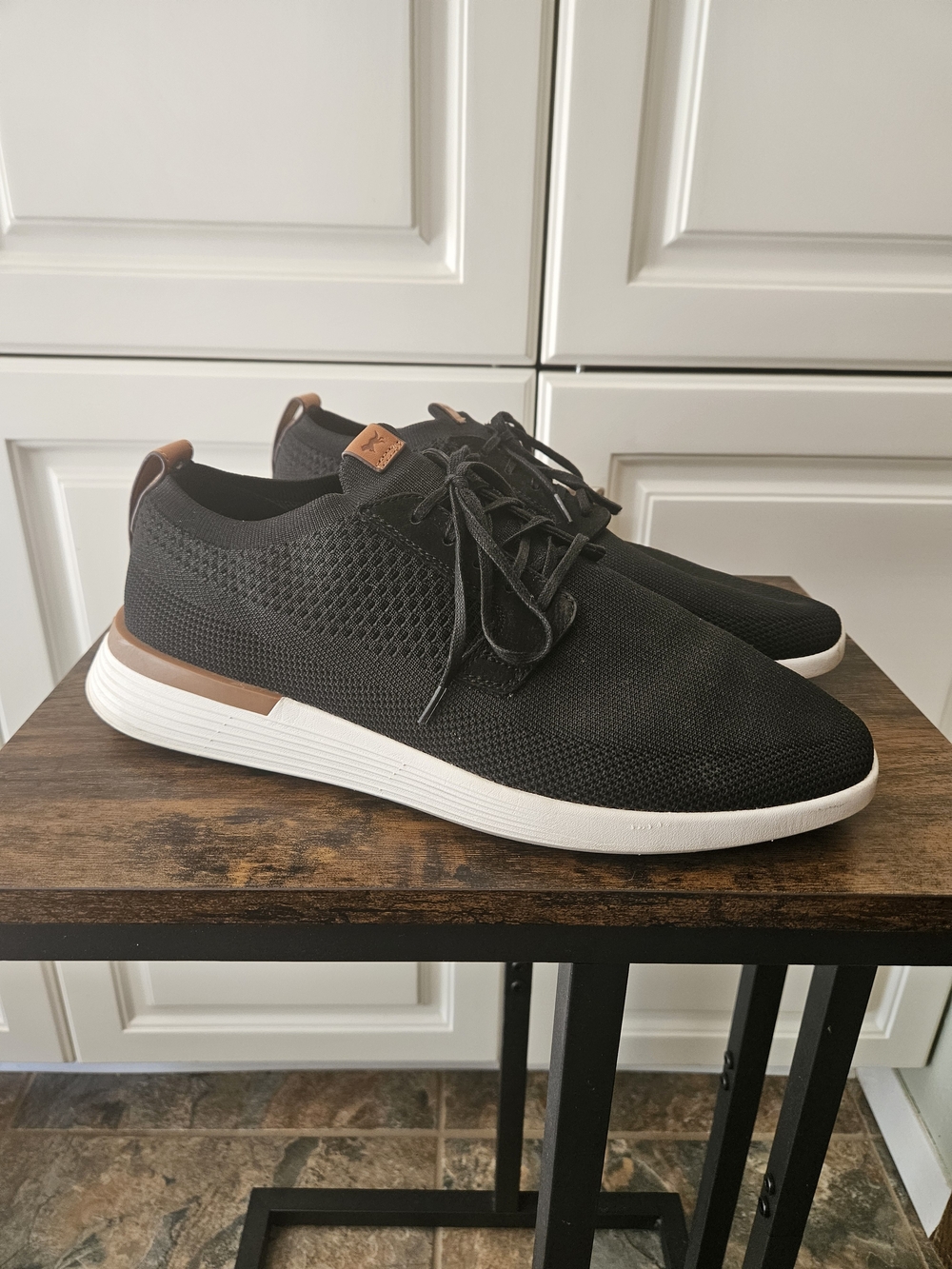 Wolf & Shepherd SwiftKnit Derby Comfort Sneakers Luxury Travel Commuter Walking